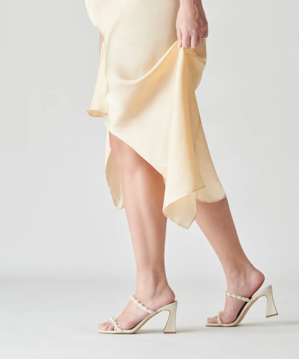DOLCE VITA Heels*Naja Pearl Heels Ivory Stella