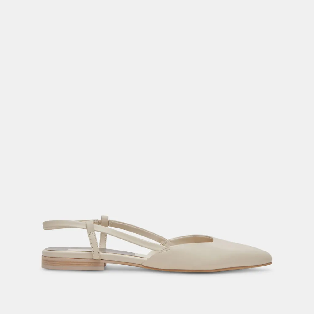 DOLCE VITA Flats & Loafers*Narah Flats Ivory Leather