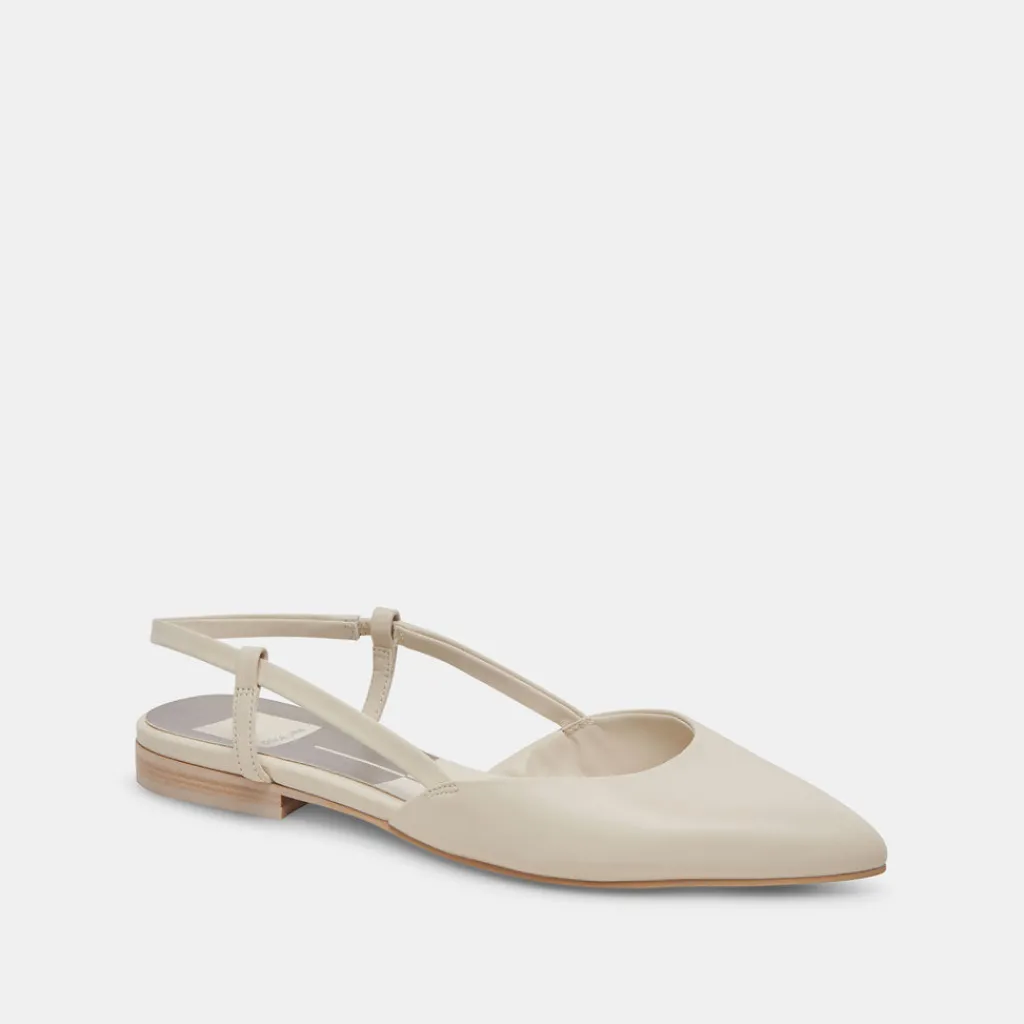 DOLCE VITA Flats & Loafers*Narah Flats Ivory Leather