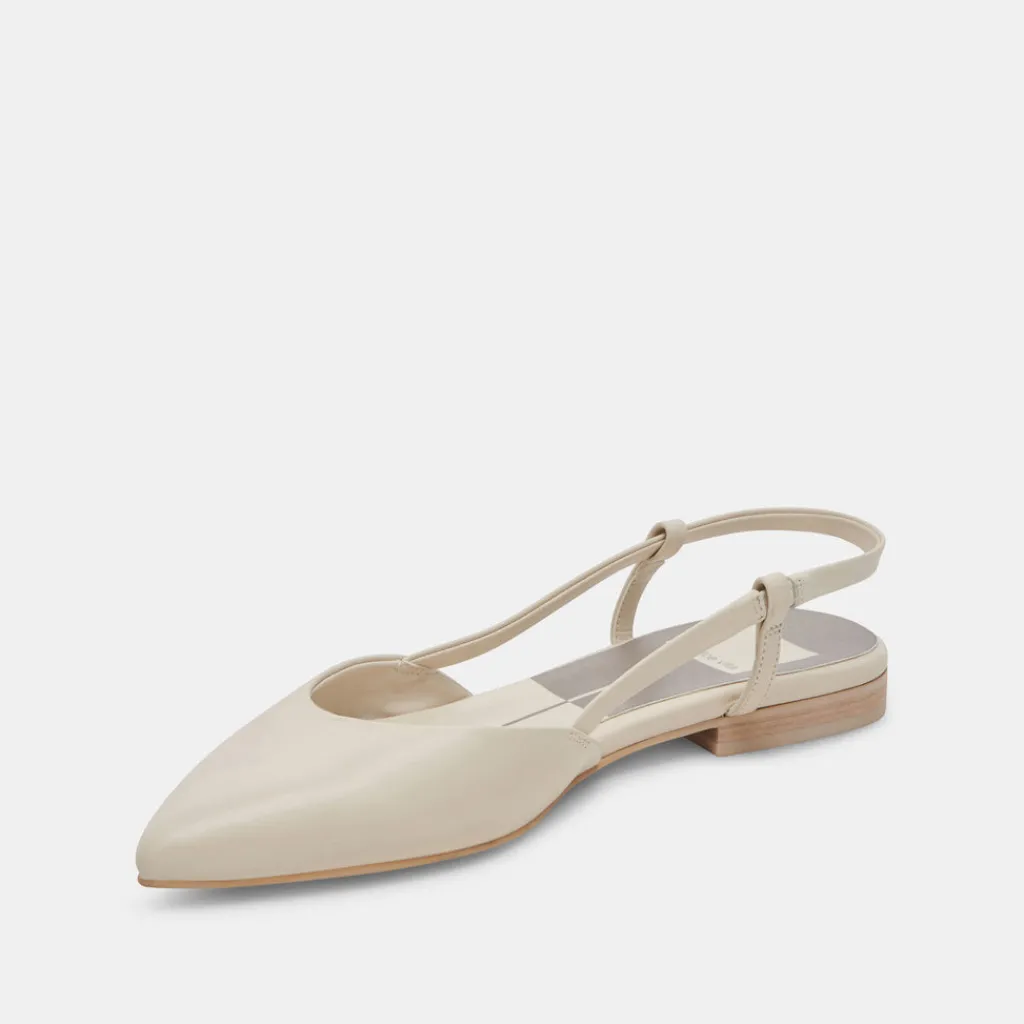 DOLCE VITA Flats & Loafers*Narah Flats Ivory Leather
