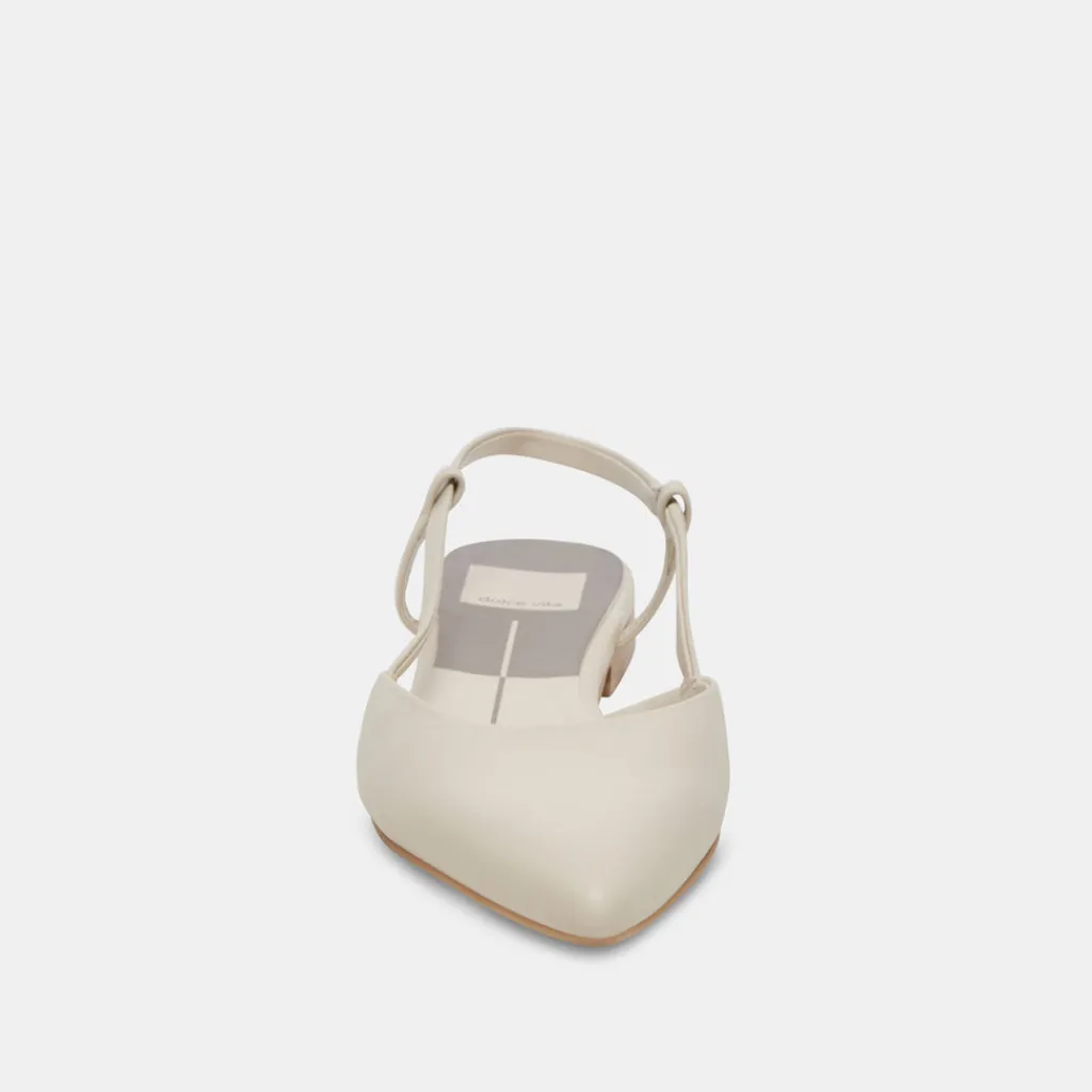 DOLCE VITA Flats & Loafers*Narah Flats Ivory Leather