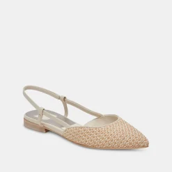DOLCE VITA Flats & Loafers*Narah Flats White Natural Raffia