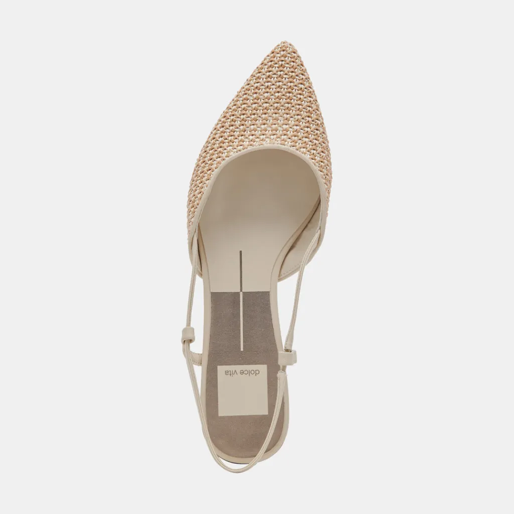 DOLCE VITA Flats & Loafers*Narah Flats White Natural Raffia