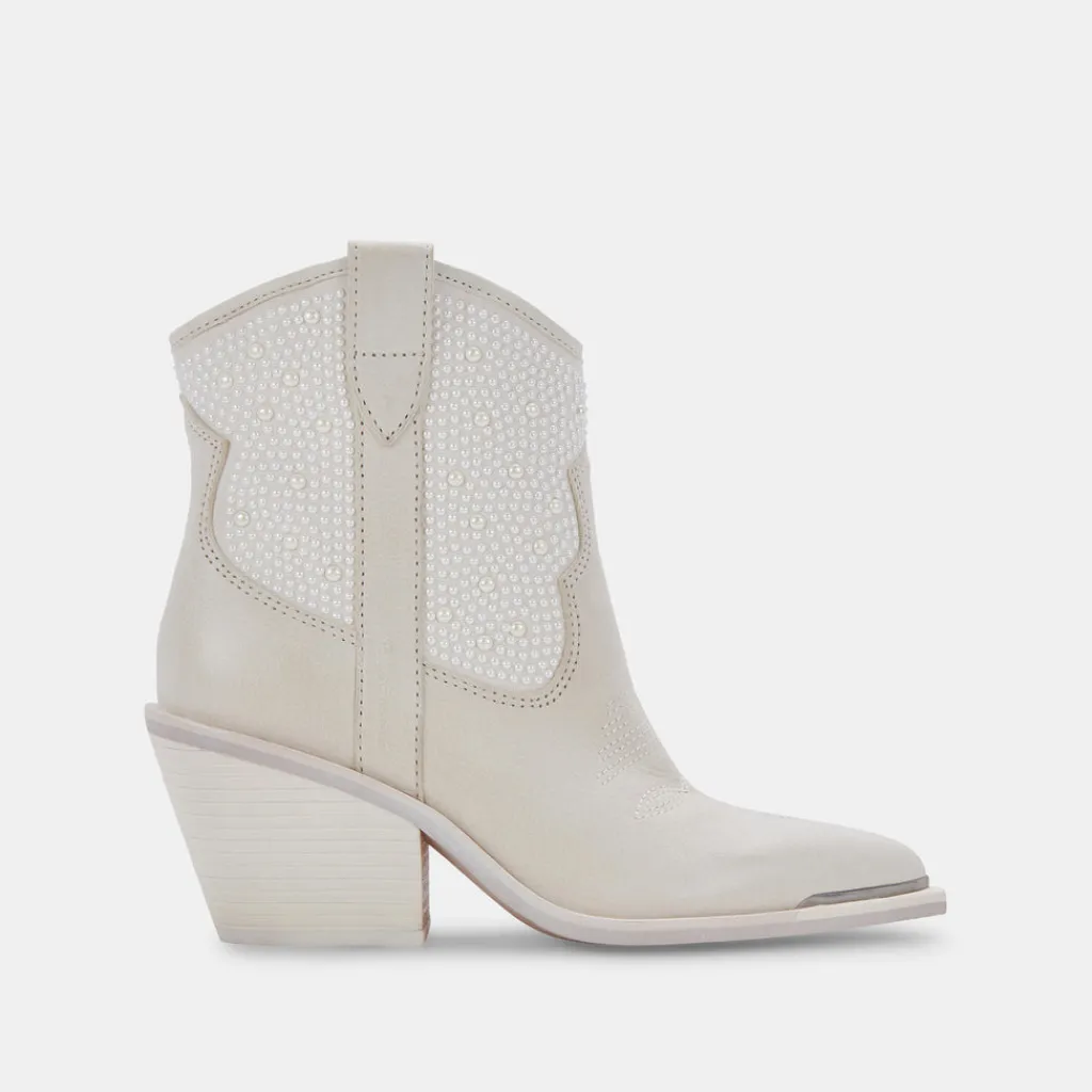 DOLCE VITA Boots & Booties*Nashe Booties Off White Pearls