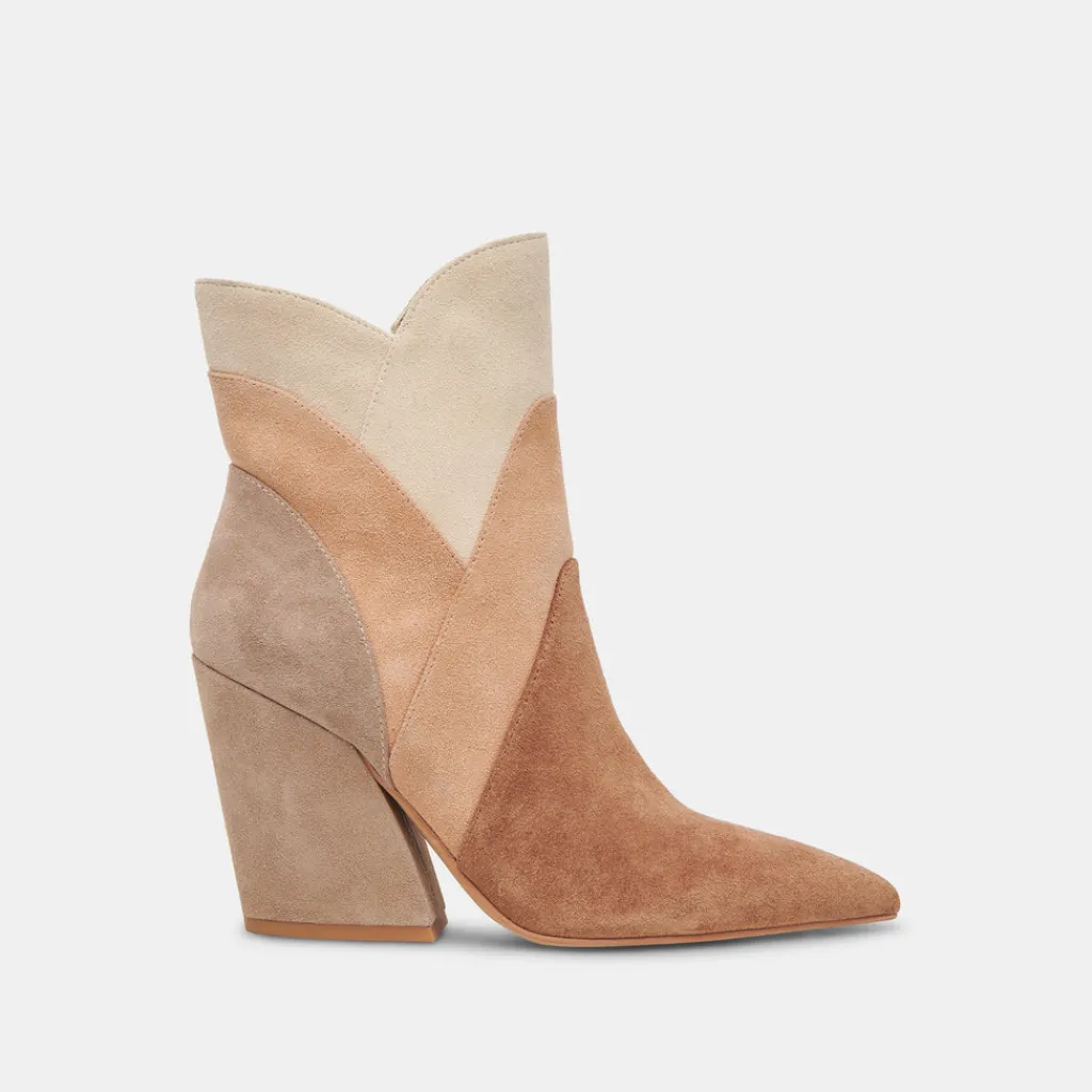 DOLCE VITA Boots & Booties*Neena Booties Brown Multi Suede