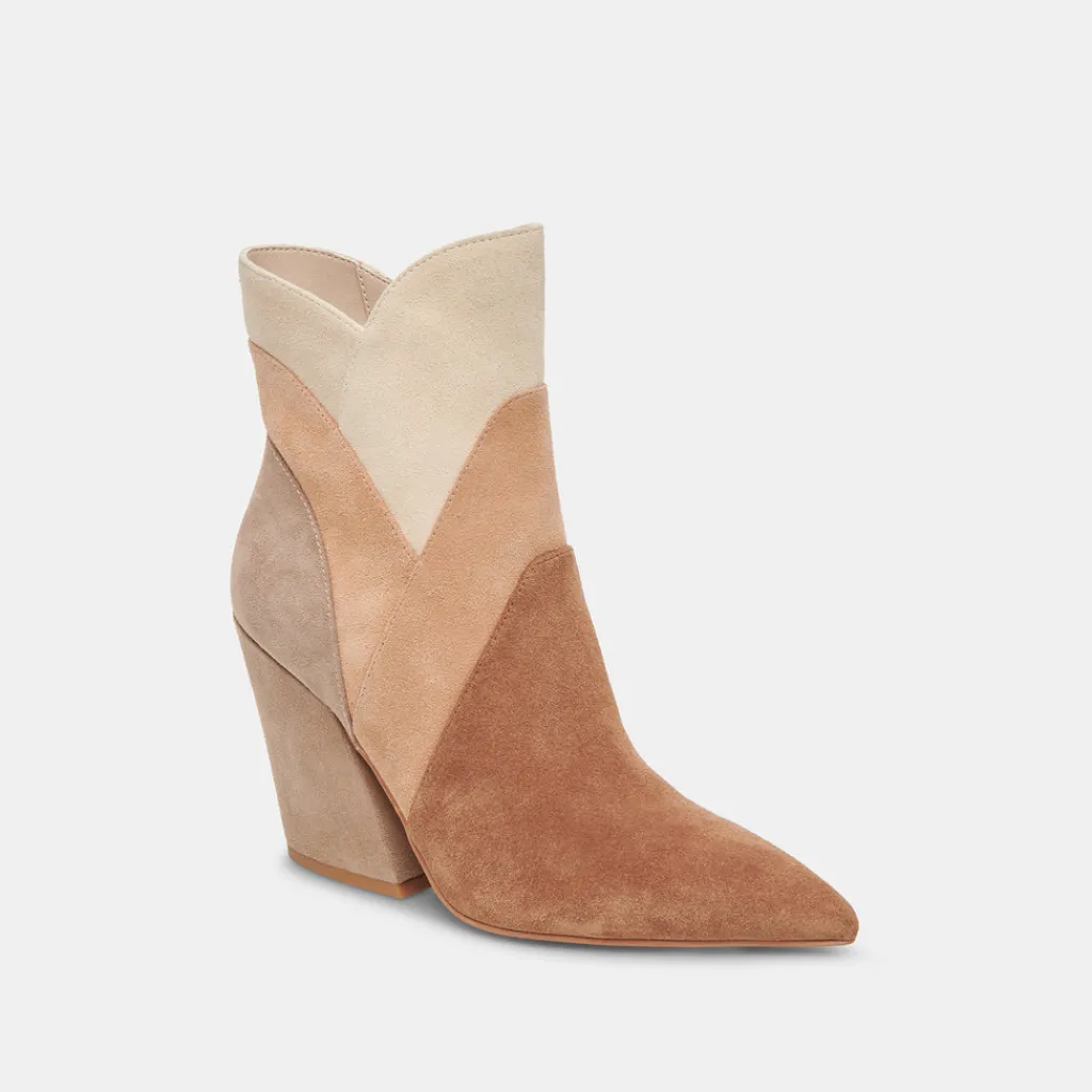DOLCE VITA Boots & Booties*Neena Booties Brown Multi Suede