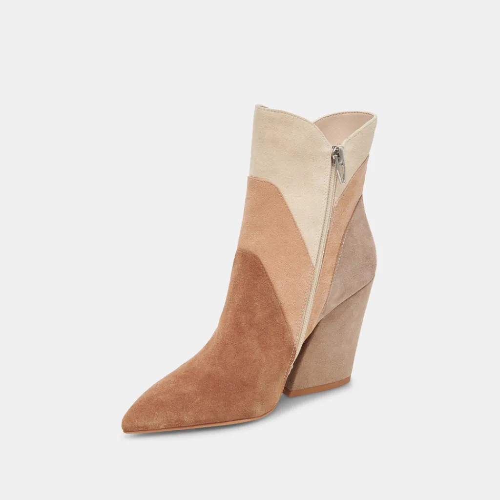 DOLCE VITA Boots & Booties*Neena Booties Brown Multi Suede