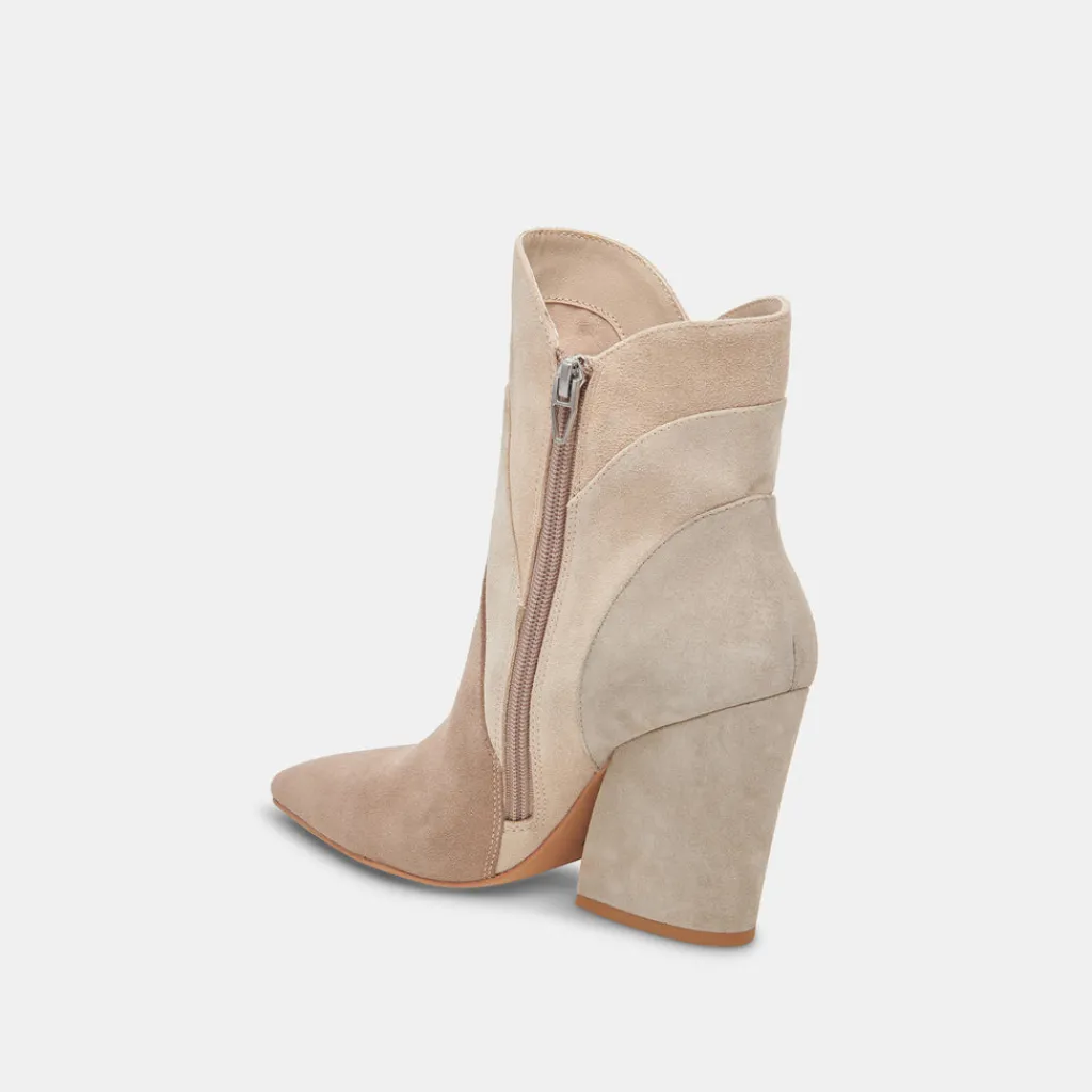 DOLCE VITA Boots & Booties*Neena Booties Taupe Multi Suede