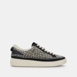 DOLCE VITA Sneakers*Nicona Sneakers White Black Knit