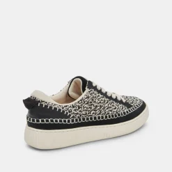 DOLCE VITA Sneakers*Nicona Sneakers White Black Knit