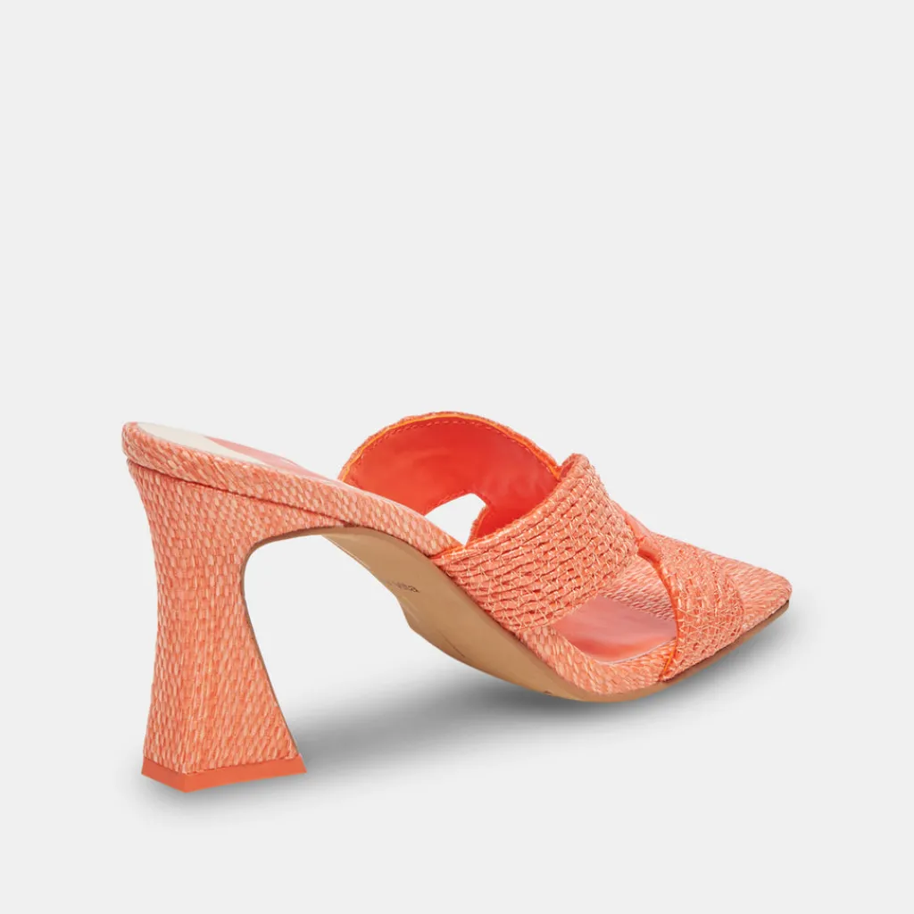 DOLCE VITA Heels*Nitro Heels Orange Raffia