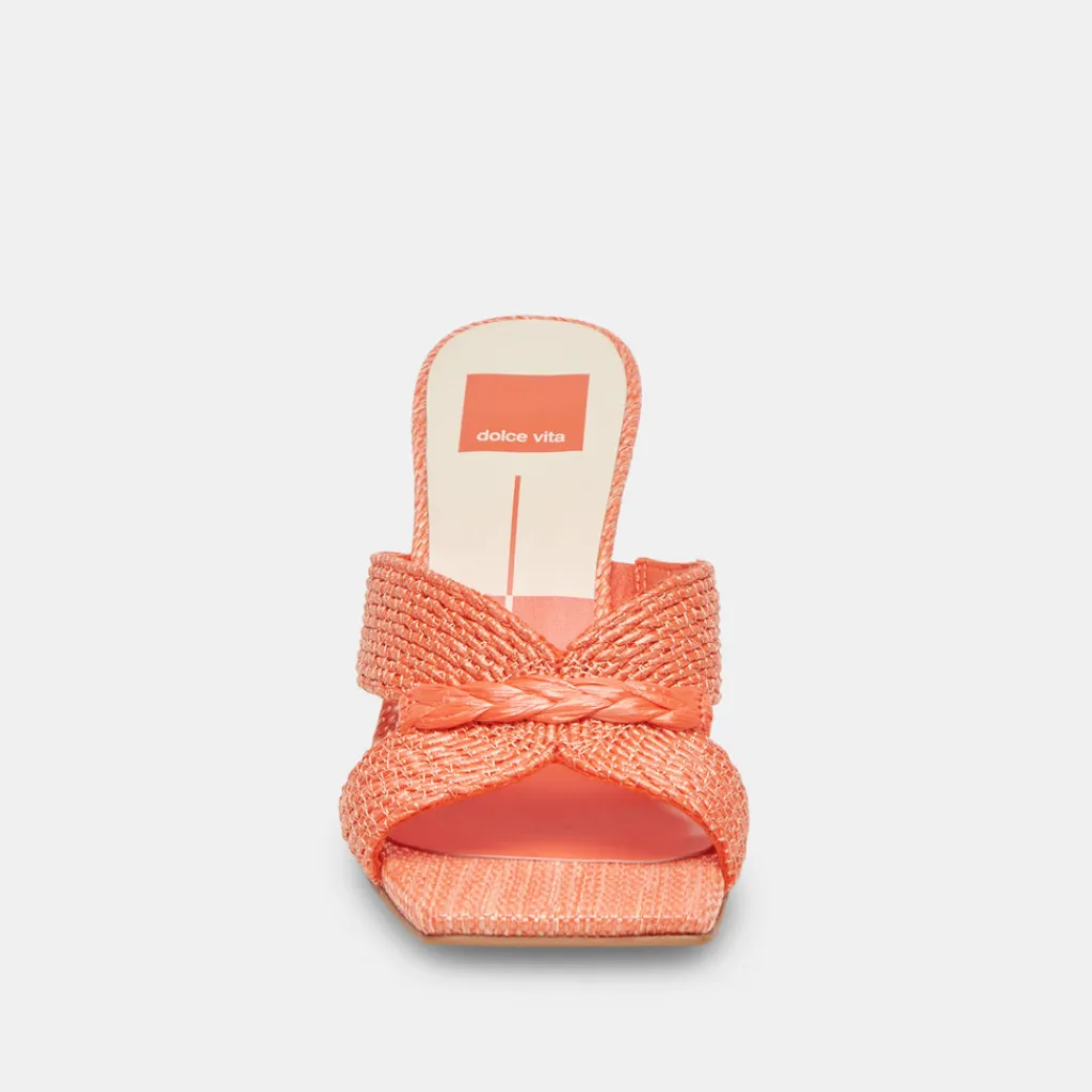 DOLCE VITA Heels*Nitro Heels Orange Raffia