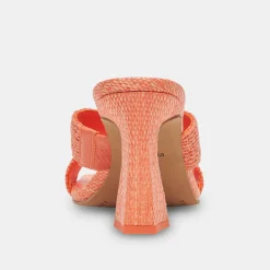 DOLCE VITA Heels*Nitro Heels Orange Raffia