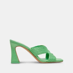 DOLCE VITA Heels*Nitro Heels Seaglass Raffia