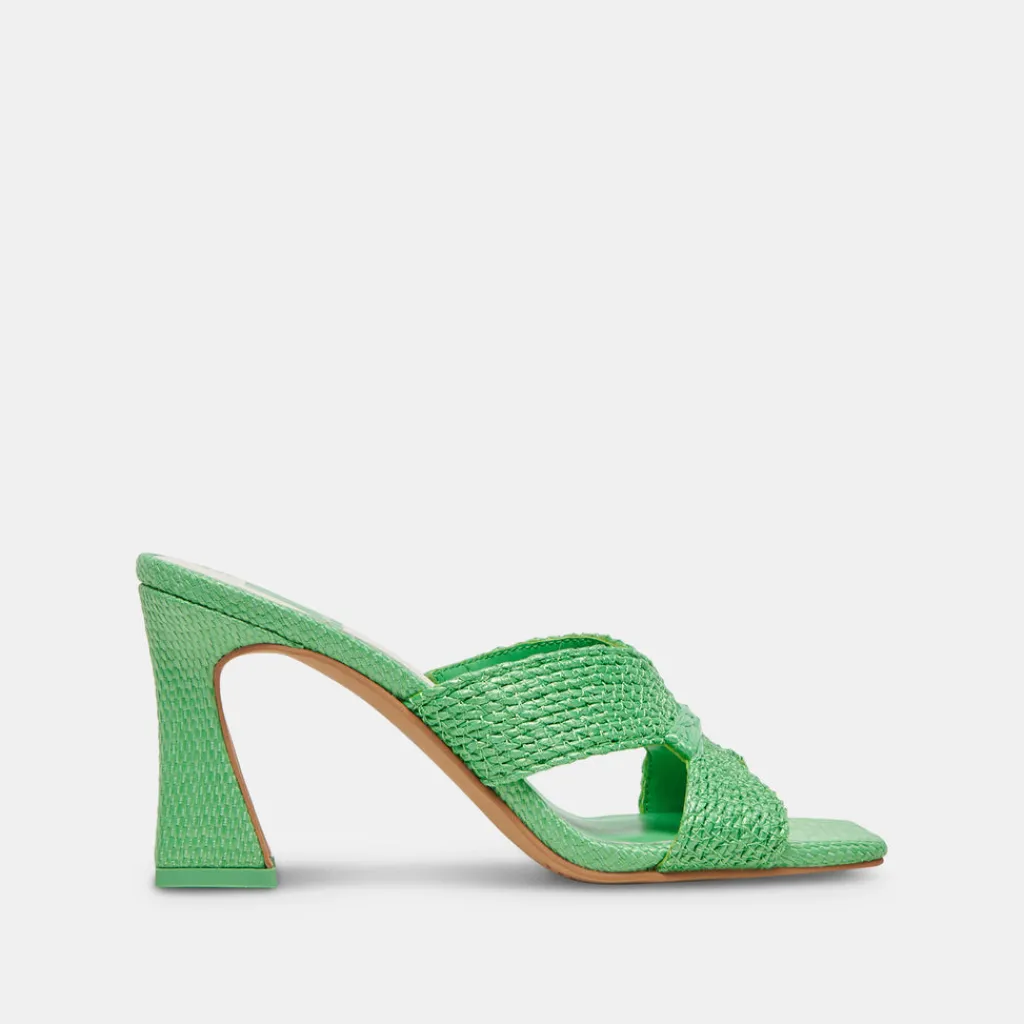 DOLCE VITA Heels*Nitro Heels Seaglass Raffia
