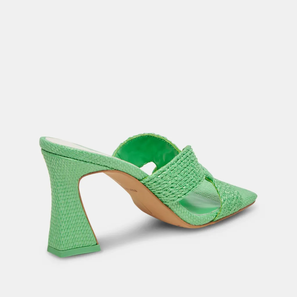DOLCE VITA Heels*Nitro Heels Seaglass Raffia