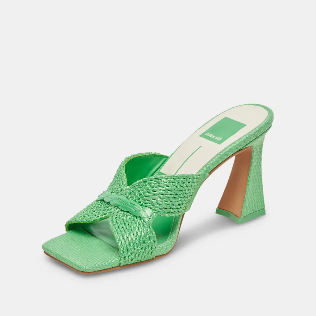 DOLCE VITA Heels*Nitro Heels Seaglass Raffia