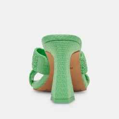 DOLCE VITA Heels*Nitro Heels Seaglass Raffia