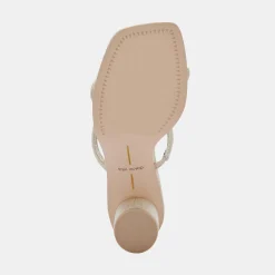 DOLCE VITA Heels*Noles Heels Gold Metallic Stella Suede