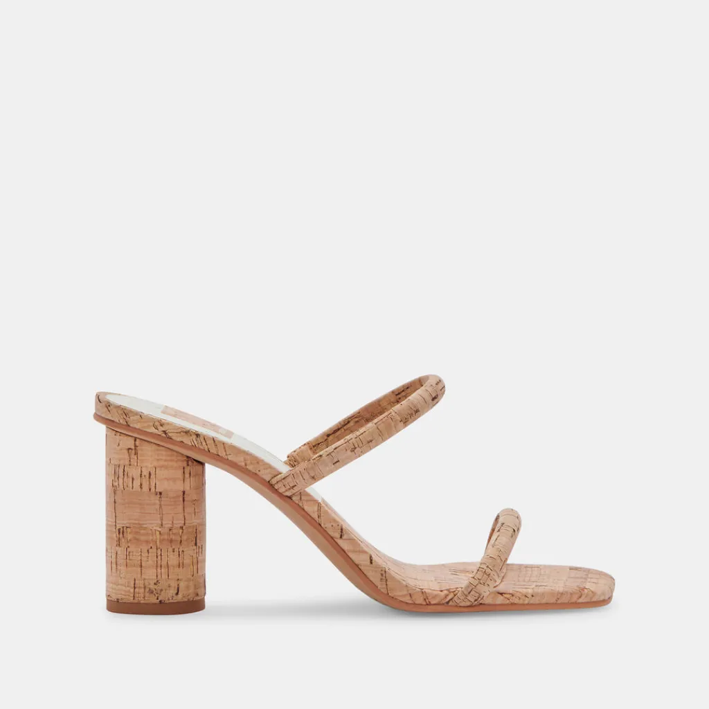 DOLCE VITA Heels*Noles Heels Natural Cork