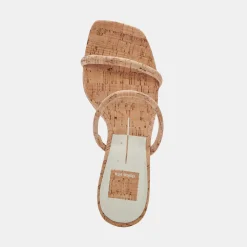 DOLCE VITA Heels*Noles Heels Natural Cork