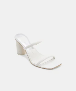 DOLCE VITA Heels*Noles Heels White Leather