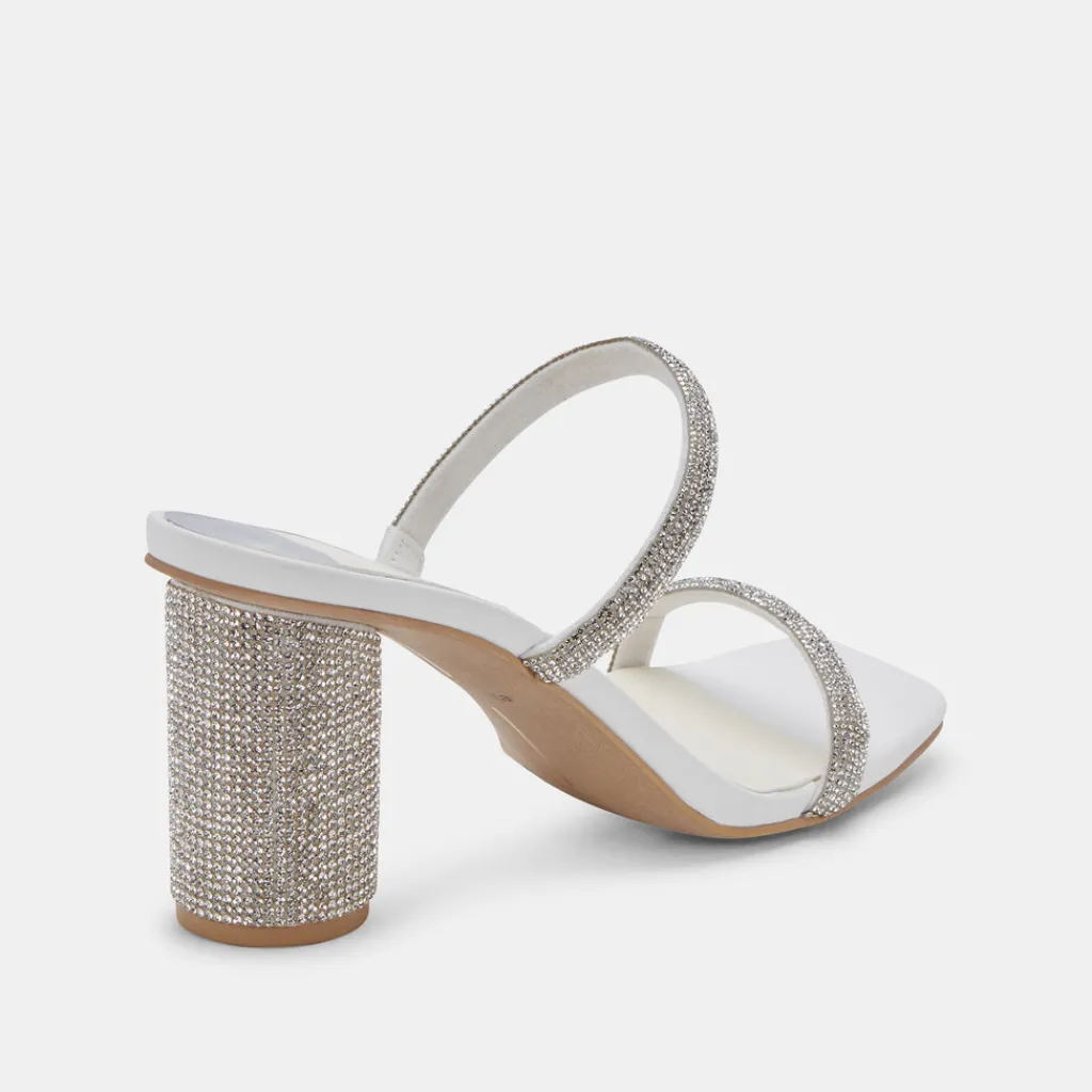 DOLCE VITA Heels*Noles Rhinestone Heels Crystal Rhinestone