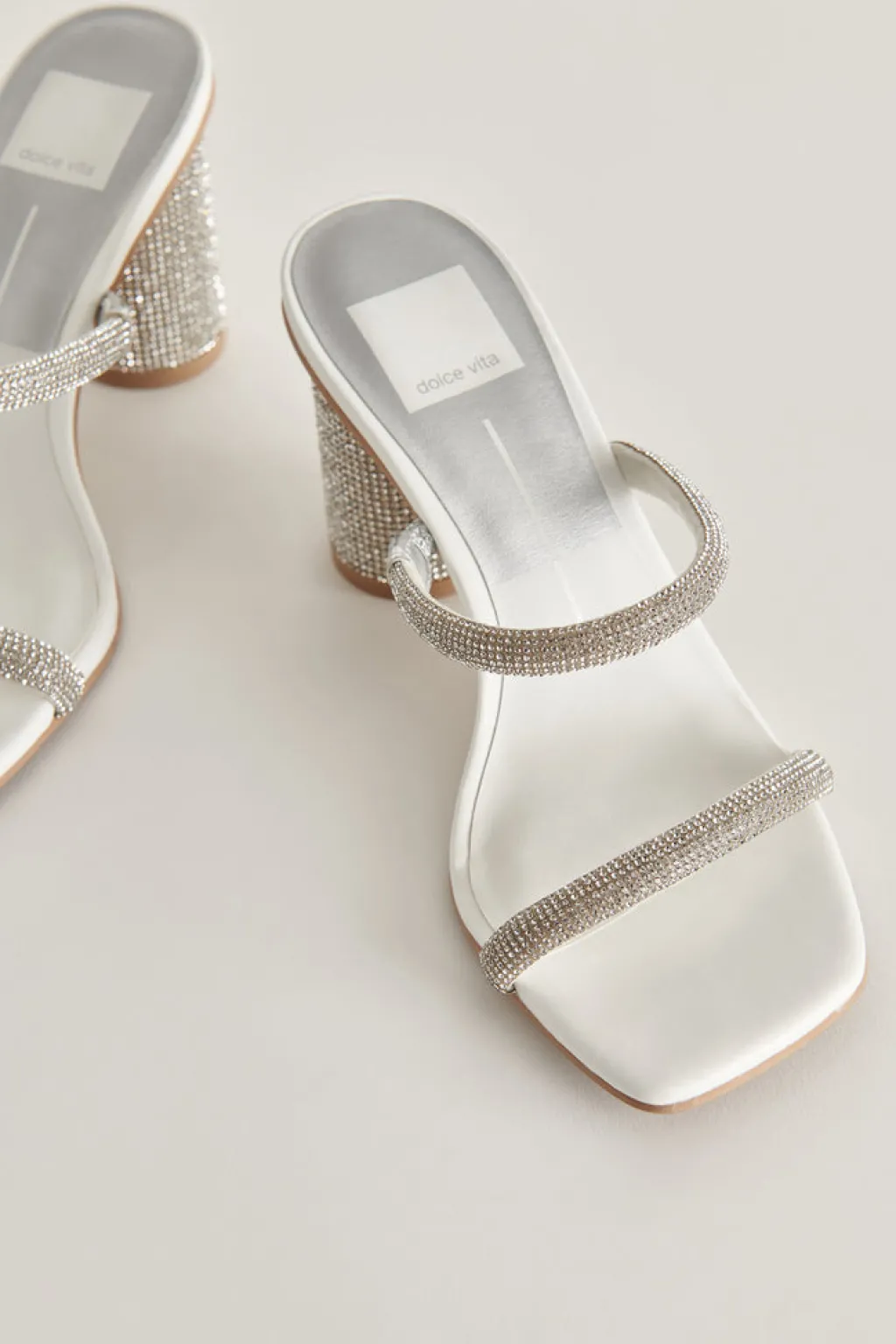 DOLCE VITA Heels*Noles Rhinestone Heels Crystal Rhinestone
