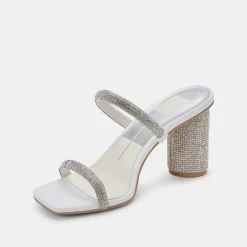 DOLCE VITA Heels*Noles Rhinestone Heels Crystal Rhinestone