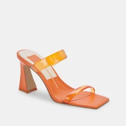 DOLCE VITA Heels*Novah Heels Tangerine Vinyl