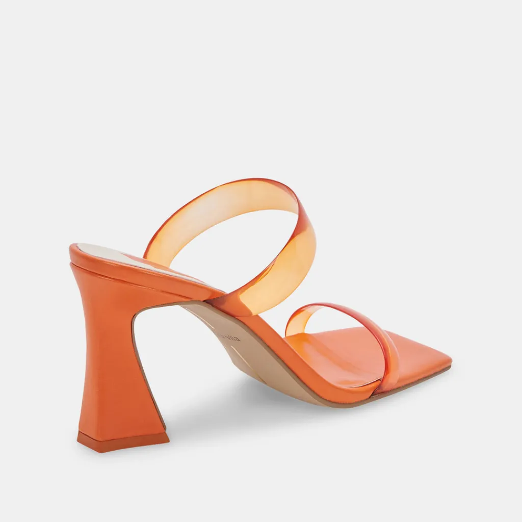 DOLCE VITA Heels*Novah Heels Tangerine Vinyl