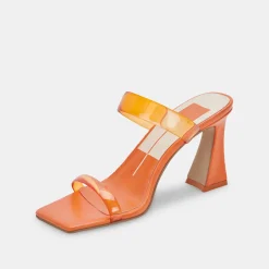 DOLCE VITA Heels*Novah Heels Tangerine Vinyl