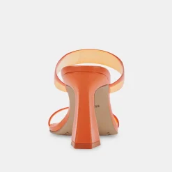 DOLCE VITA Heels*Novah Heels Tangerine Vinyl