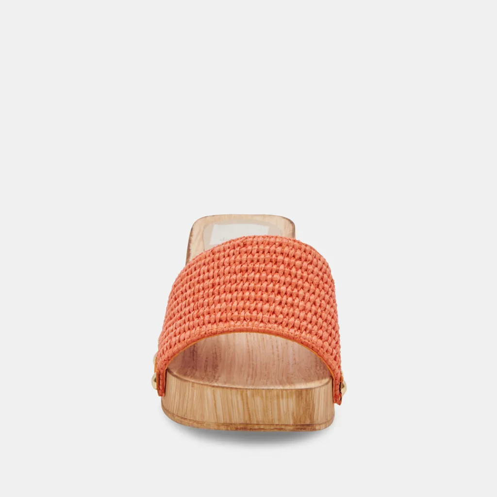 DOLCE VITA Heels*Oakley Heels Orange Raffia