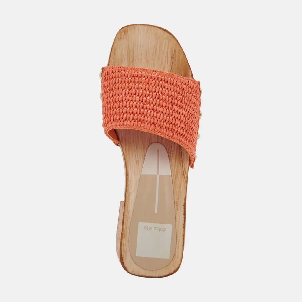 DOLCE VITA Heels*Oakley Heels Orange Raffia