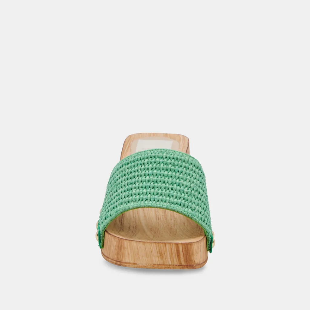 DOLCE VITA Heels*Oakley Heels Seaglass Raffia