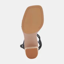 DOLCE VITA Sandals*Oro Heels Black Stella