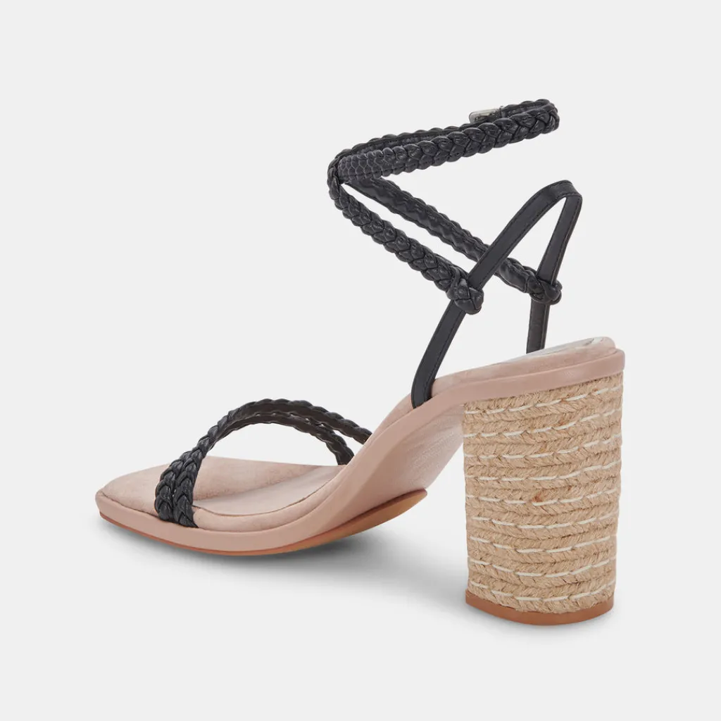 DOLCE VITA Sandals*Oro Heels Black Stella