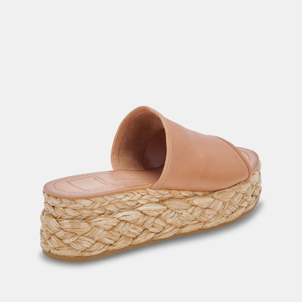 DOLCE VITA Wedges*Pablos Sandals Honey Leather