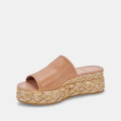 DOLCE VITA Wedges*Pablos Sandals Honey Leather