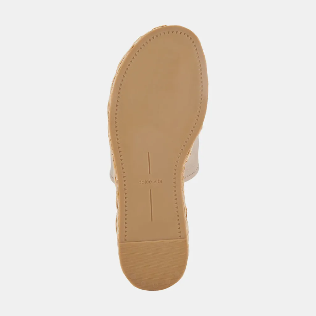 DOLCE VITA Wedges*Pablos Sandals Sand Leather