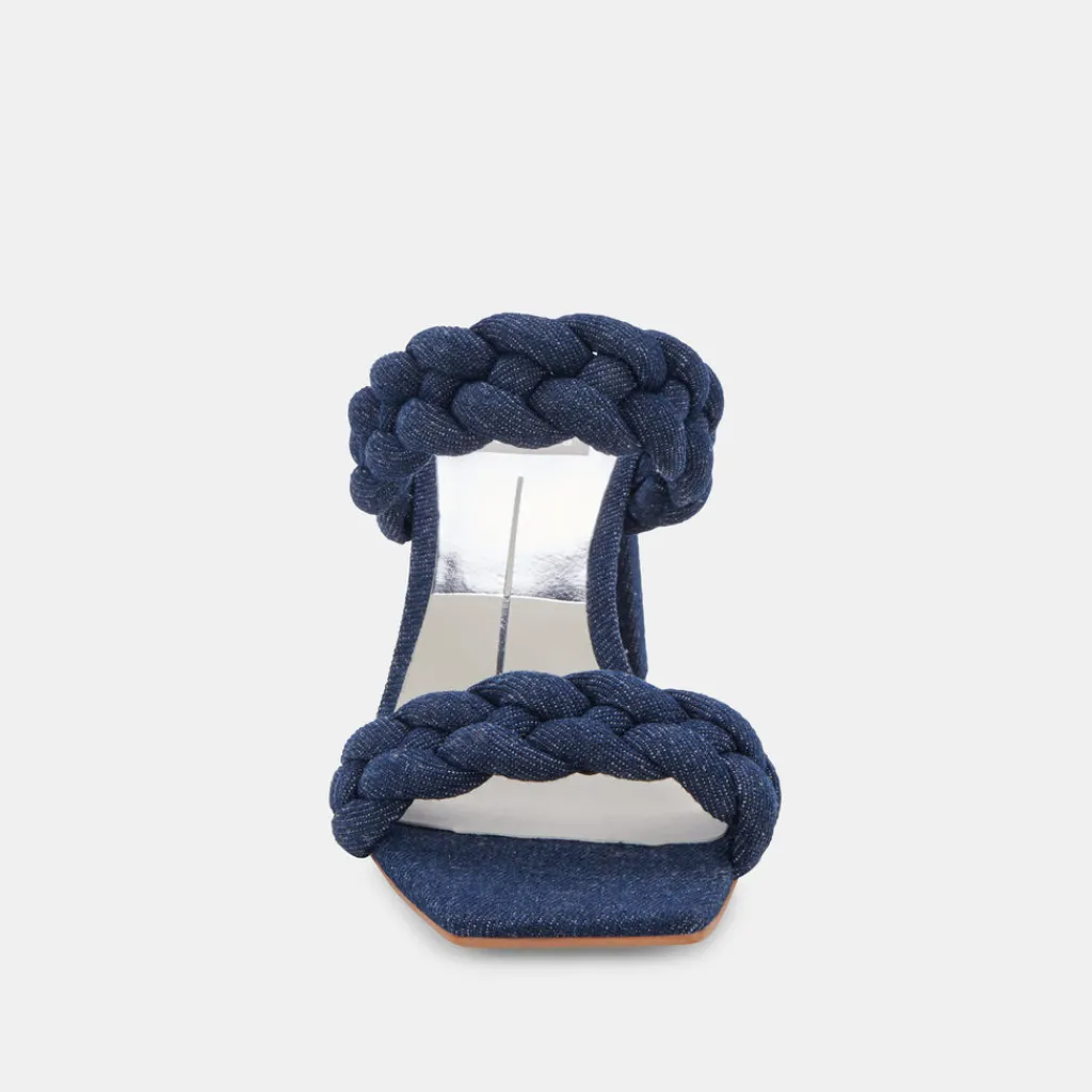 DOLCE VITA Sandals*Paily Heels Indigo Denim