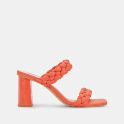 DOLCE VITA Sandals*Paily Heels Persimmon Stella