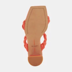 DOLCE VITA Sandals*Paily Heels Persimmon Stella