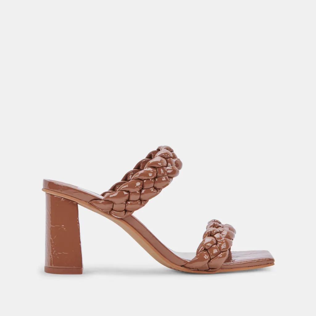 DOLCE VITA Heels*Paily Heels Taupe Patent Stella