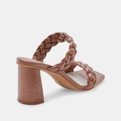 DOLCE VITA Heels*Paily Heels Taupe Patent Stella