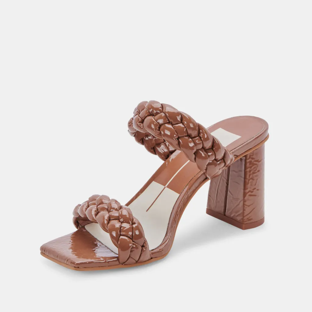 DOLCE VITA Heels*Paily Heels Taupe Patent Stella