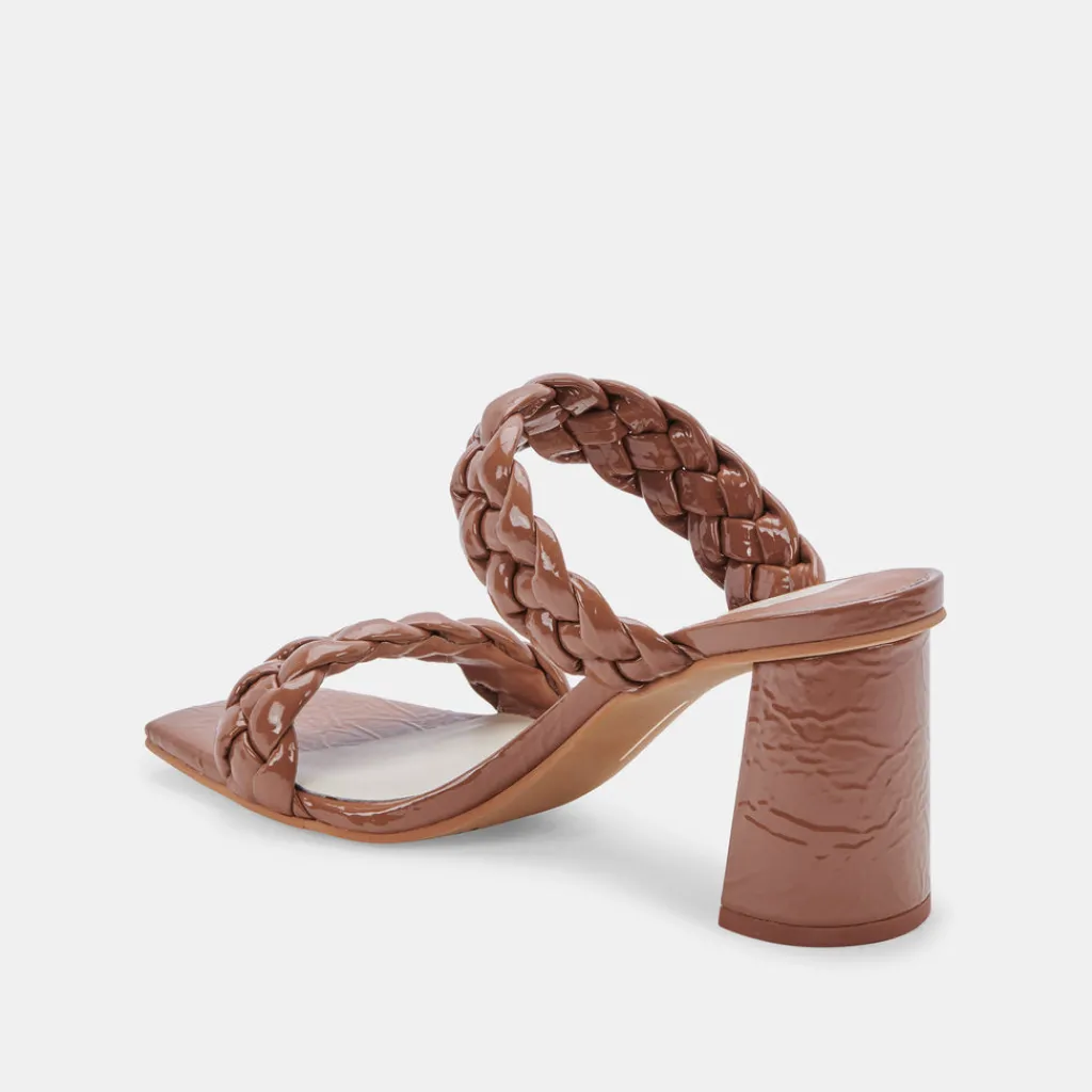 DOLCE VITA Heels*Paily Heels Taupe Patent Stella