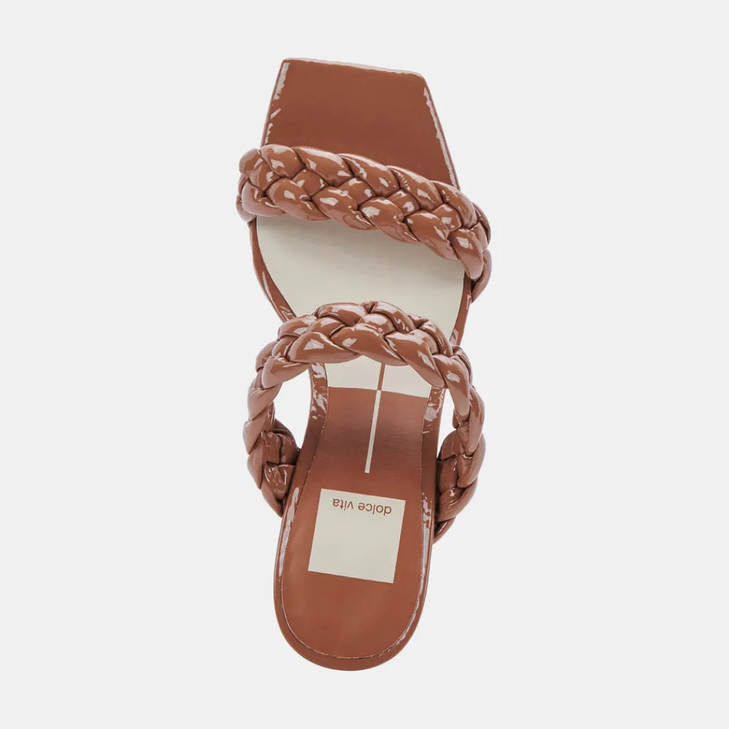 DOLCE VITA Heels*Paily Heels Taupe Patent Stella