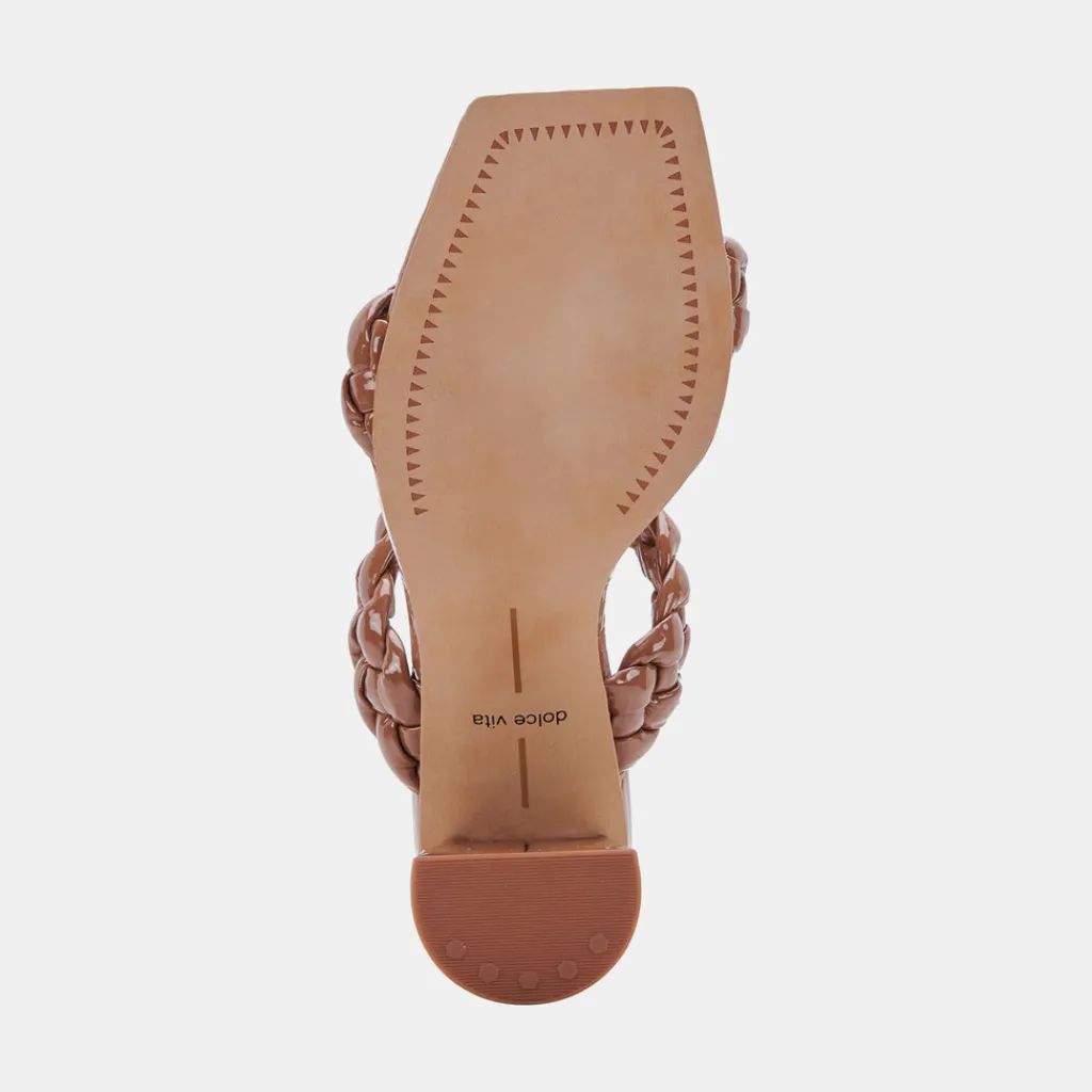 DOLCE VITA Heels*Paily Heels Taupe Patent Stella